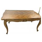 French provincial draw leaf Dining Table