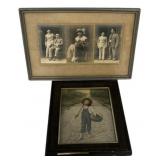 Pair of Vintage Framed Photographs