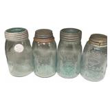 Antique Aqua Mason