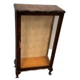 Antique Mahogany Glass Display Cabinet