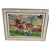 LeRoy Neiman Texas Longhorns Signed Print