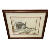 Eric McDonald Signed Raymond Print