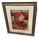 Framed Art Print "Rooftops II"