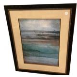 Abstract Ocean Print