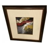 "Red Passion" Abstract Print