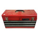 Husky Red Metal Portable Tool Chest