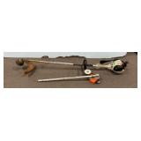STIHL KM56RC Weedeater with attachment