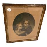 Reproduction Print of "The Calmady Children"