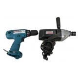 Makita 6213D & Corded Drill Pair