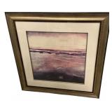 Framed Artwork of a Landscape