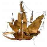 Spanish Galleon Model Ship Hand-Painted