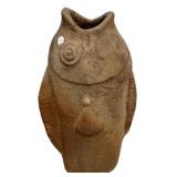 Terracotta Fish-Form Pitcher/Vase