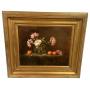 Lucy Mazzaferro Signed Floral Still Life Oil Paint