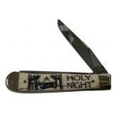 Case 6254 SS Holy Night Trapper Folding Knife