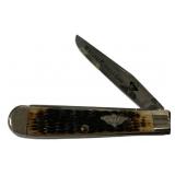 Case 6254 SS William Russell Case Trapper Folding