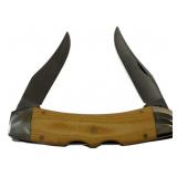 Case Texas Longhorn 2 Blade Folding Knife, 4 1/2"