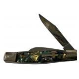 1996 Fightn Rooster I Did It My Way Folding Knife