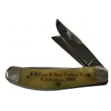 Case T.B. 6339 SS 2001 Celebration 3 Blade Folding