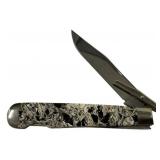 Queen Cut Yellowhorse Signed Folding Knife