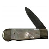 Weidmannsheil MOP Single Blade Folding Knife