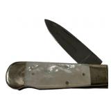 Weidmannsheil MOP Single Blade Folding Knife