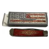 Case 6254 SS Old Red Trapper Folding Knife