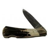 Parker Cut Stag Folding Knife