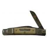 Figthn Rooster Haywood Knife Club 1985 Folding Kni