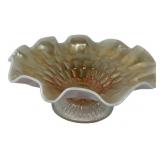 Fenton Marigold Carnival Glass Bowl