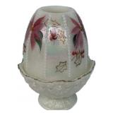 Fenton Hand-Painted Fairy Lamp