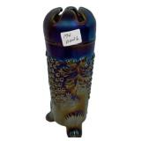 Carnival Glass Grape & Cable Vase