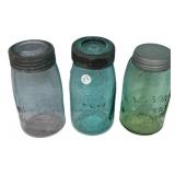 Antique Mason & Hero Canning Jars Lot