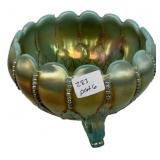 Northwood Carnival Glass Footed Bowl