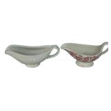 Pair of Ceramic Gravy Boats