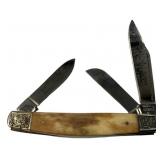 Parker Cut 3 Blade Folding Knife