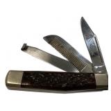 Parker Customs 3 Blade Folding Knife