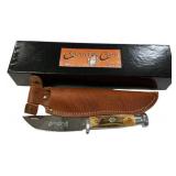 Colonel Coon Stag Fixed Blade Knife