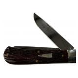 Schrade 147 Fire and Ice Folding Knife