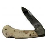 Parker Cut Smooth Bone Folding Knife