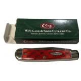 Case 6254 ss Dark Red Trapper