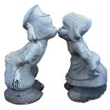 Cast Stone Dutch Children Sculptures