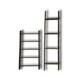 Doll House ladder, 9'W x 36'L / Oak drying ladder