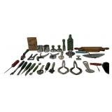 Kitchen: Green handle: Biscuit cutters / Melon
