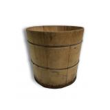 White cedar bucket, 15.5' dia. top, 14.75'T