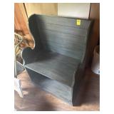 Blue shelf