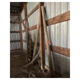 Three treated posts 8-10'