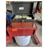Two tool boxes with contents
