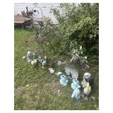 Animal yard art