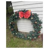 Large wreath