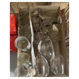 Wine glasses, beer glasses